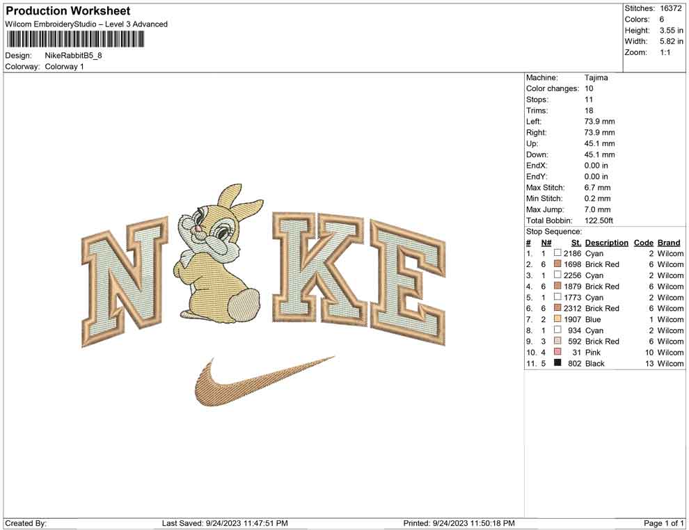 Nike rabbit B