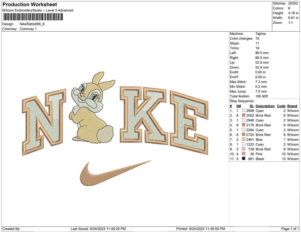 Nike rabbit B