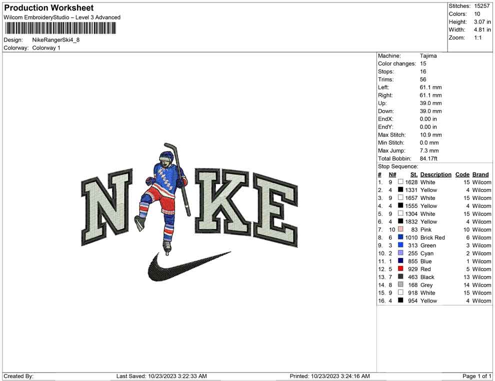 Nike ranger Ski