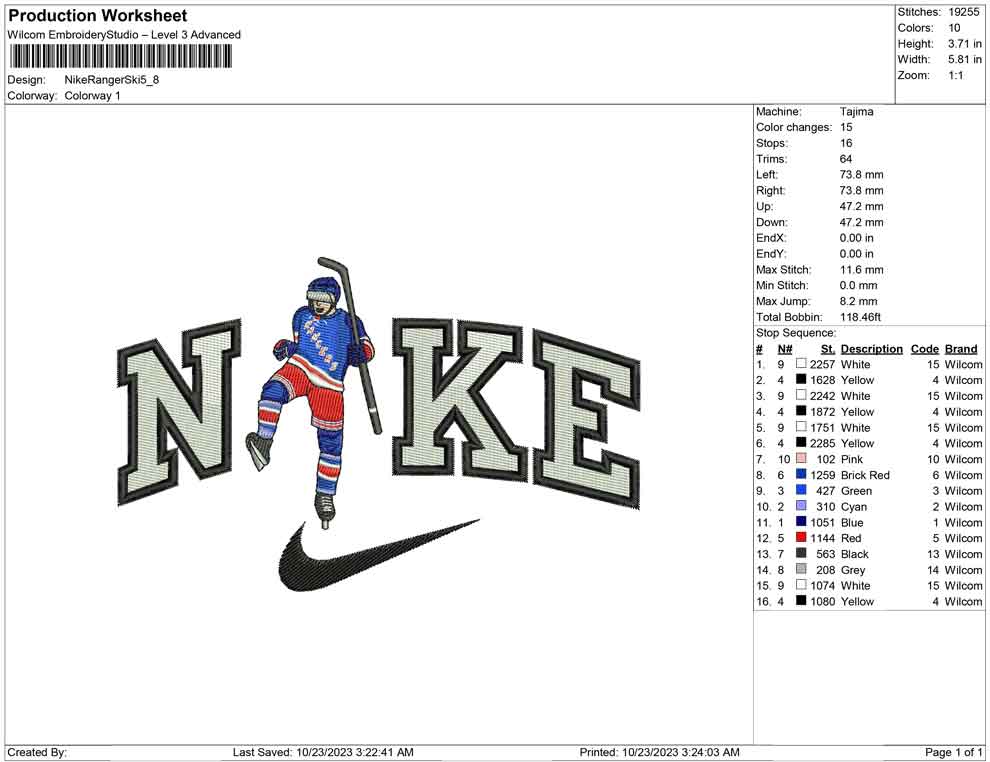 Nike ranger Ski