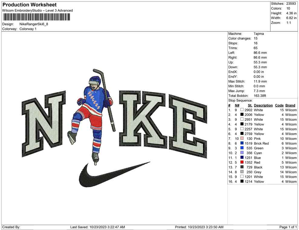 Nike ranger Ski
