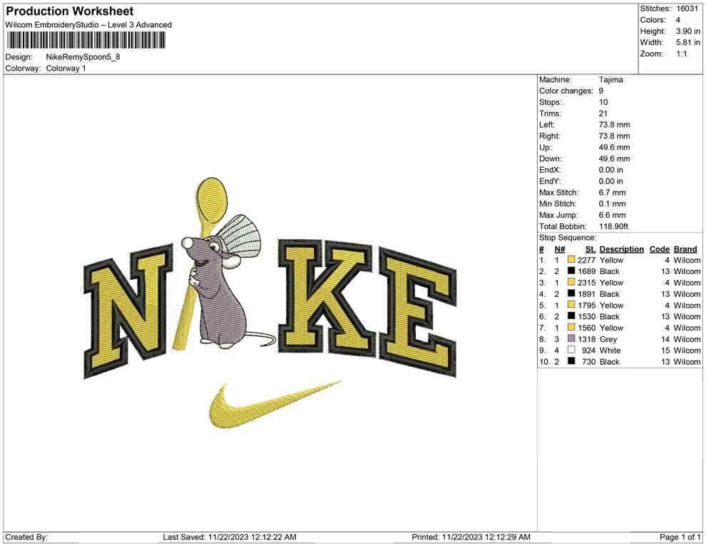 Nike Remy Spoon