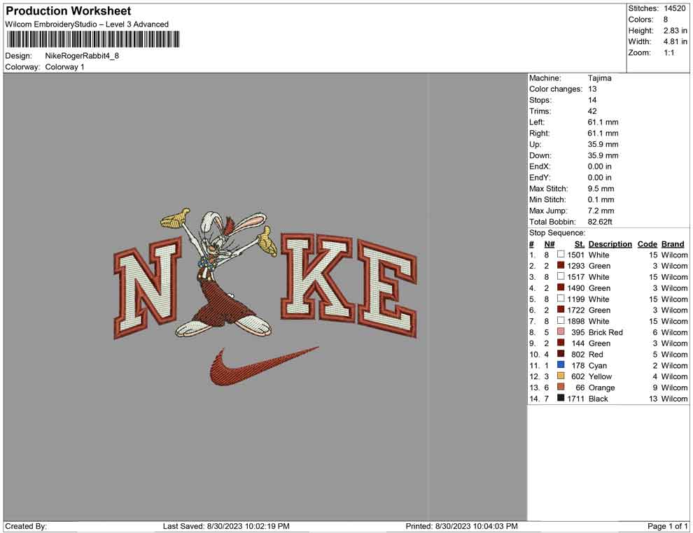 Nike Roger rabbit