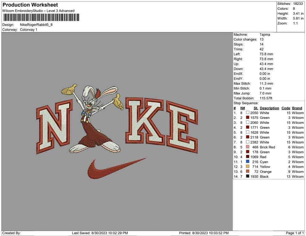 Nike Roger rabbit