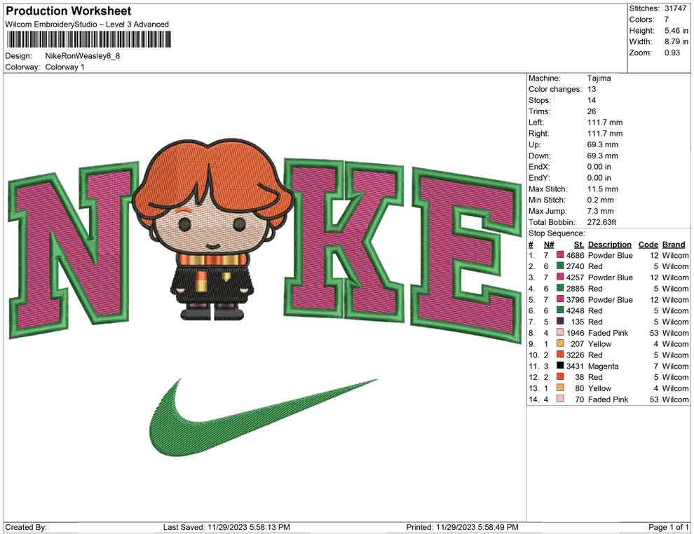 Nike ron weasley