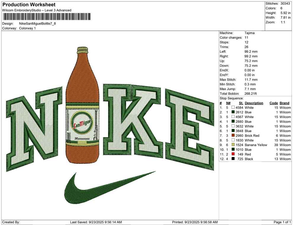 Nike San Miguel Bottle
