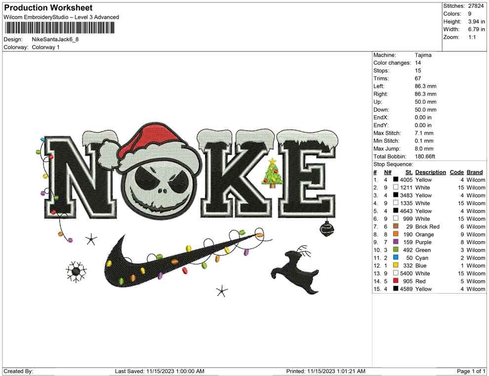 Nike Santa Jack