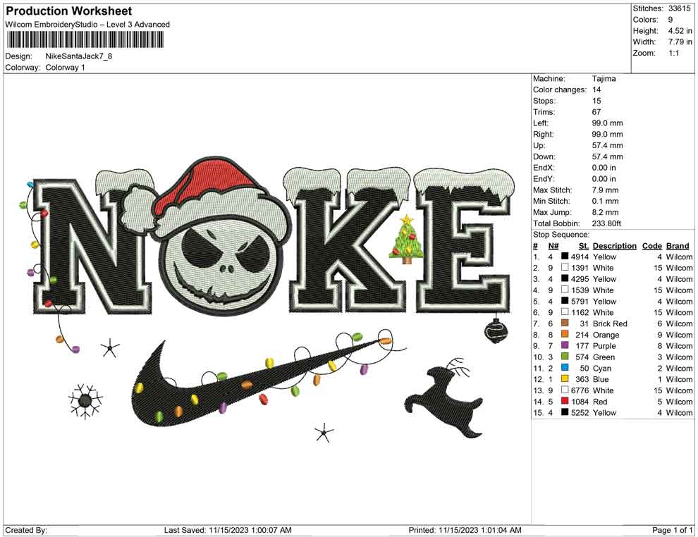 Nike Santa Jack