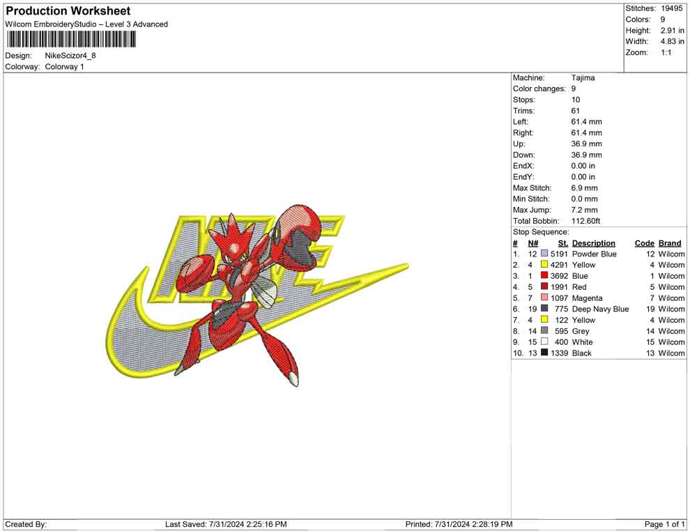 Nike Scizor