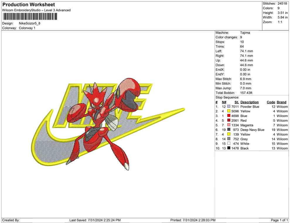 Nike Scizor