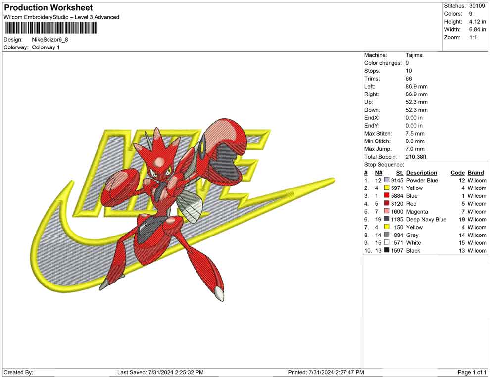 Nike Scizor