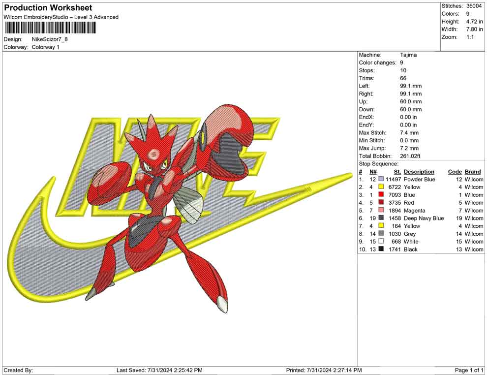 Nike Scizor
