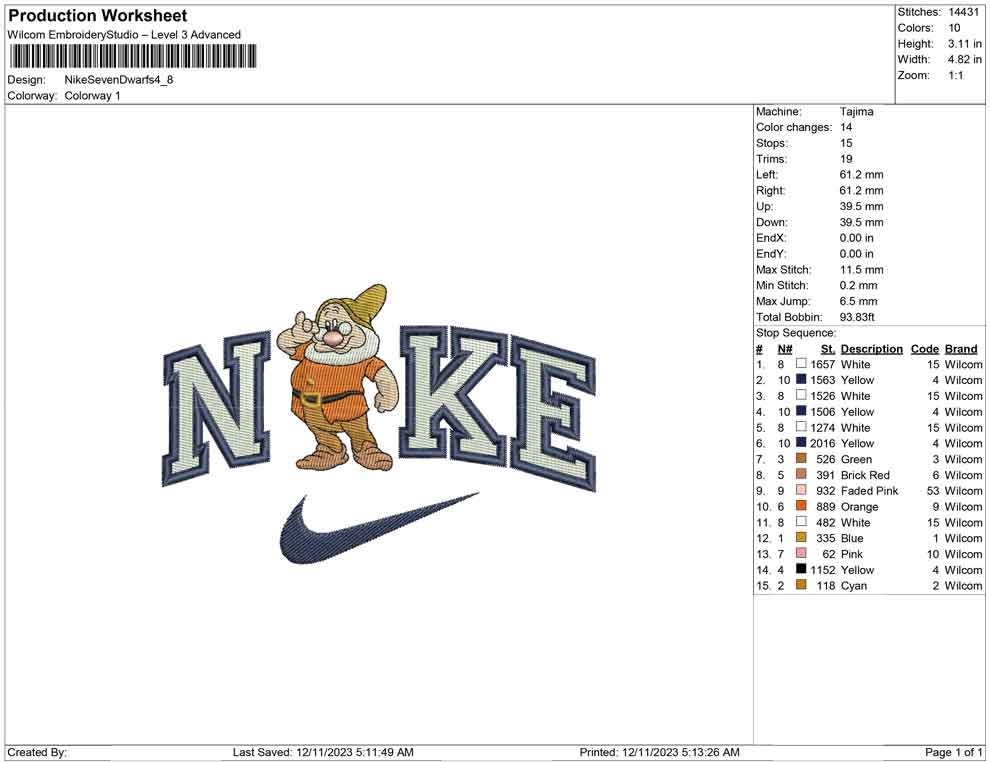 Nike Seven Dwarfs