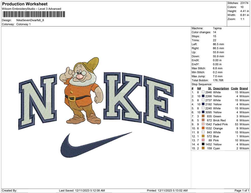 Nike Seven Dwarfs