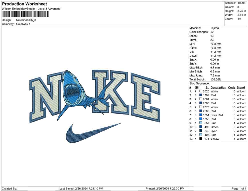 Nike Shark b