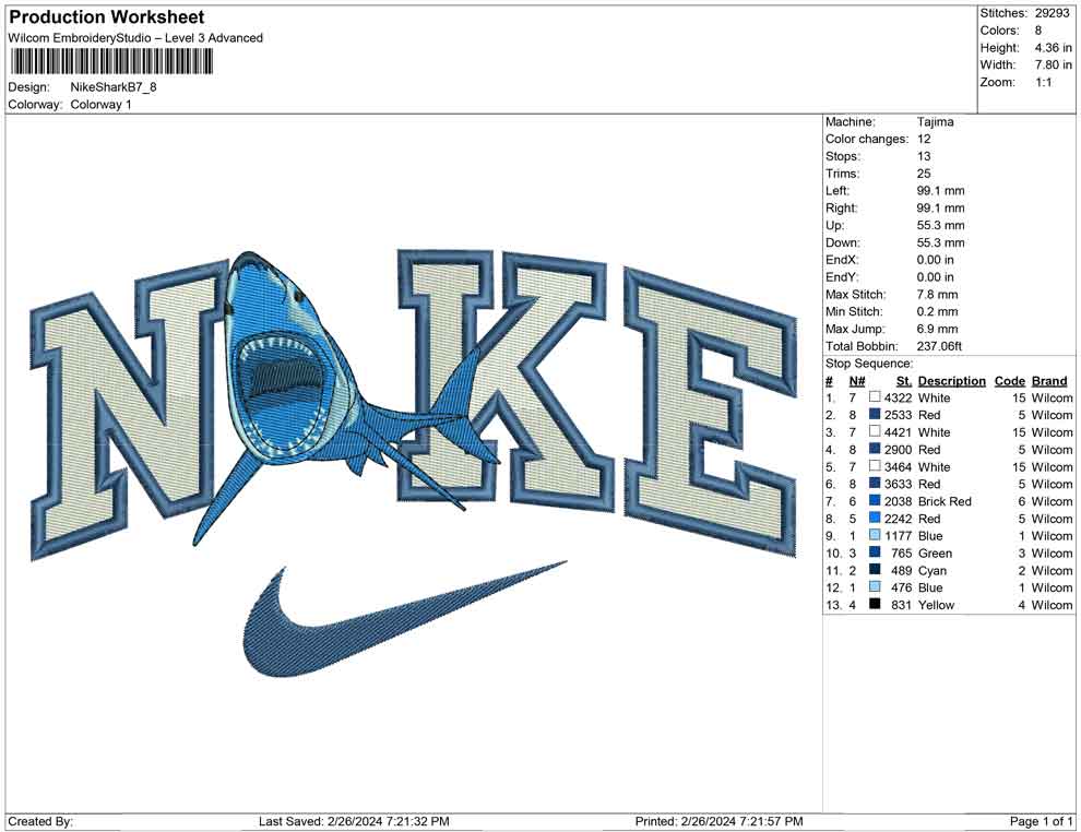 Nike Shark b