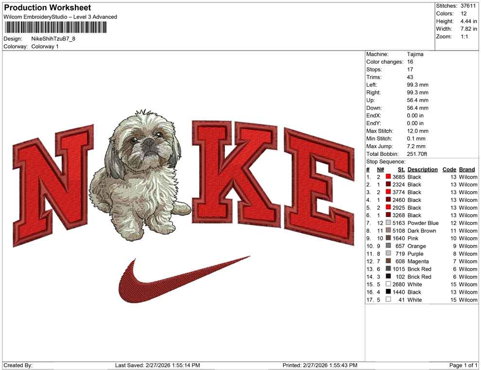 Nike Shih Tzu B