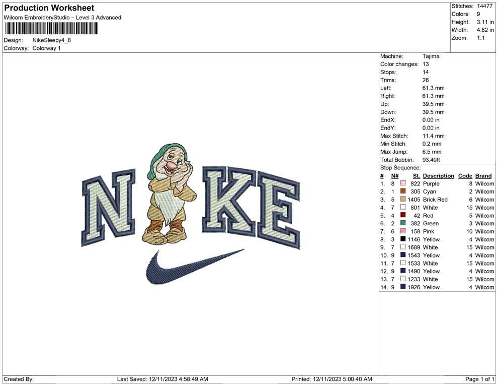 Nike Sleepy