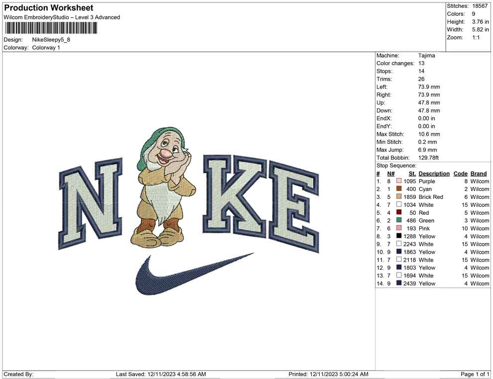Nike Sleepy