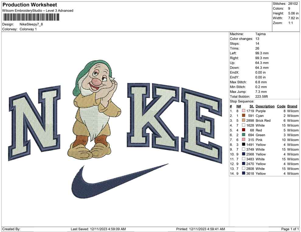 Nike Sleepy