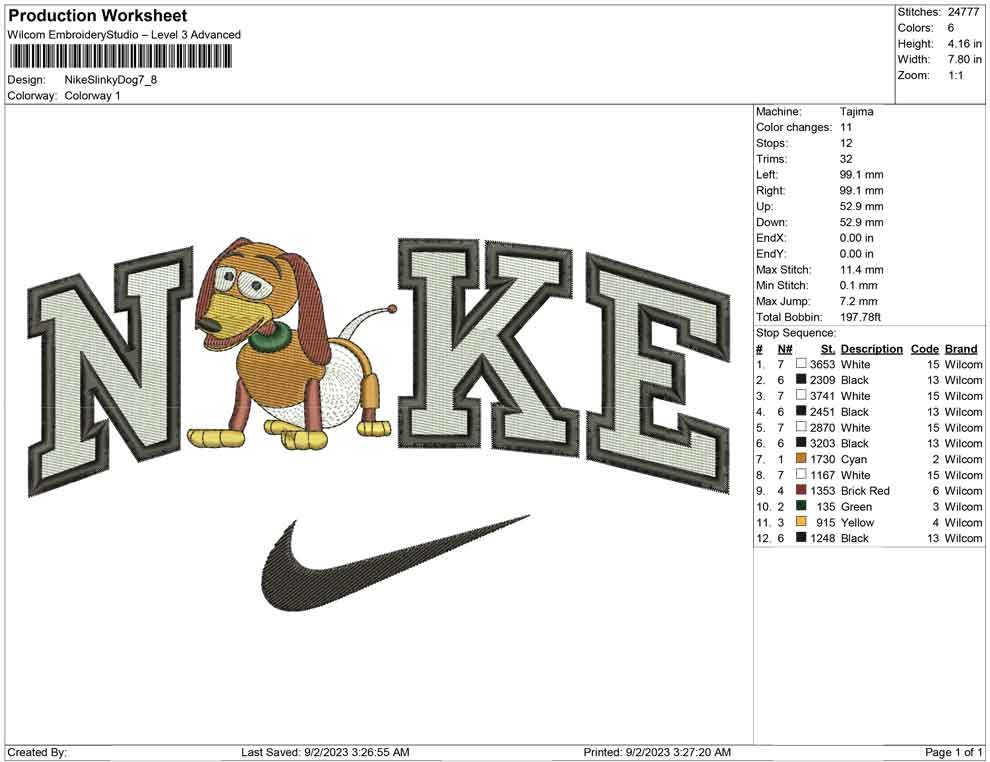 Nike Slinky Dog