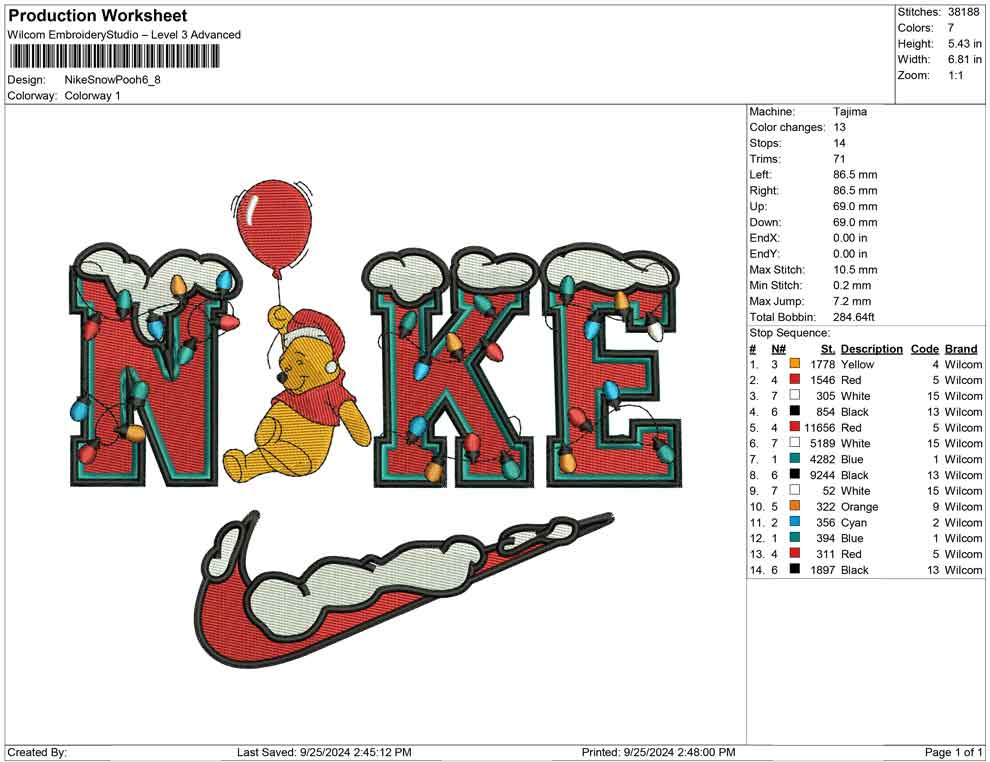 Nike Snow Pooh