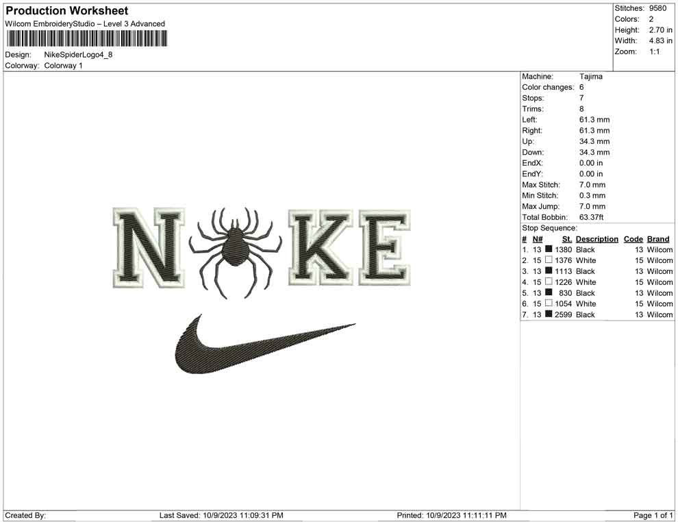 Nike Spider Logo