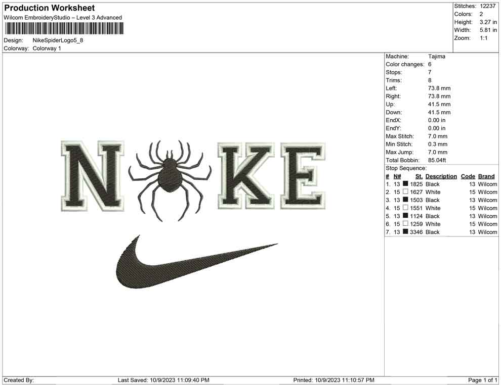 Nike Spider Logo