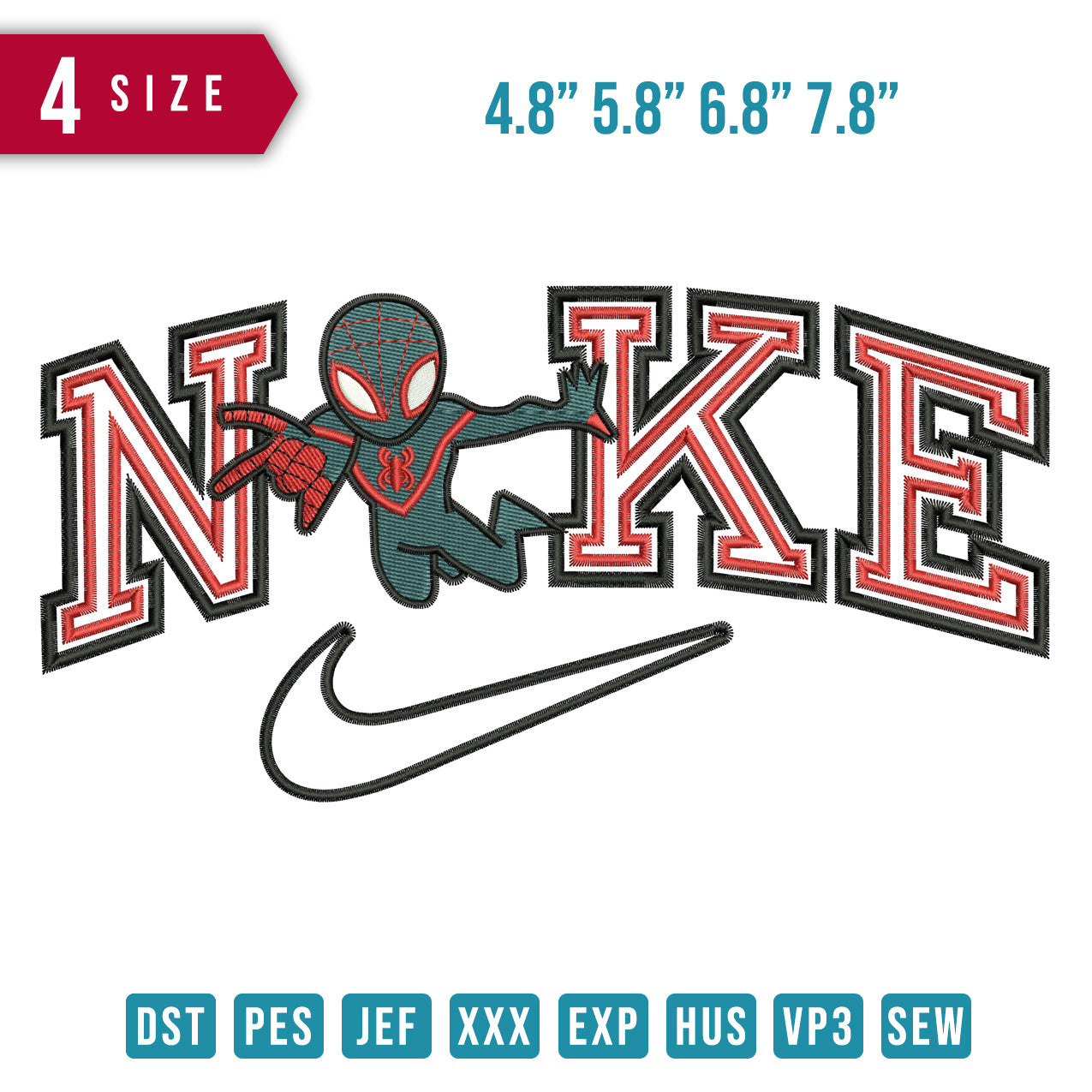 Just Did It Spider Nike Tear PNG graphic – Honeypegs Studio