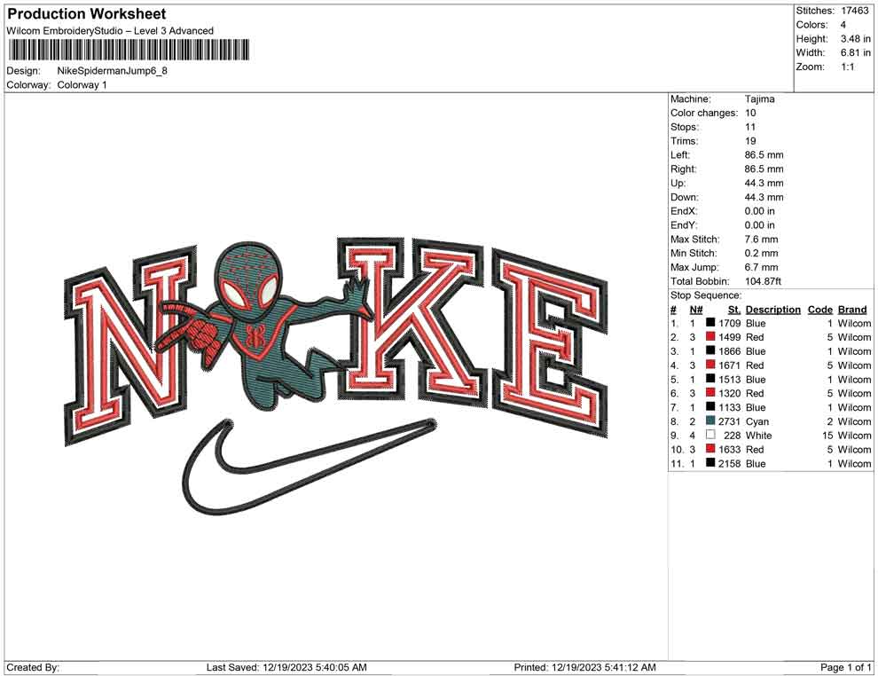 Nike Spiderman Jump