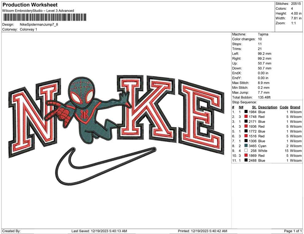 Nike Spiderman Jump