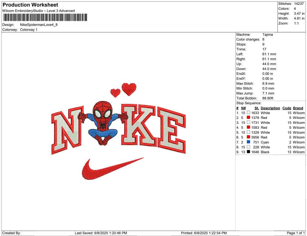 Nike Spiderman Love