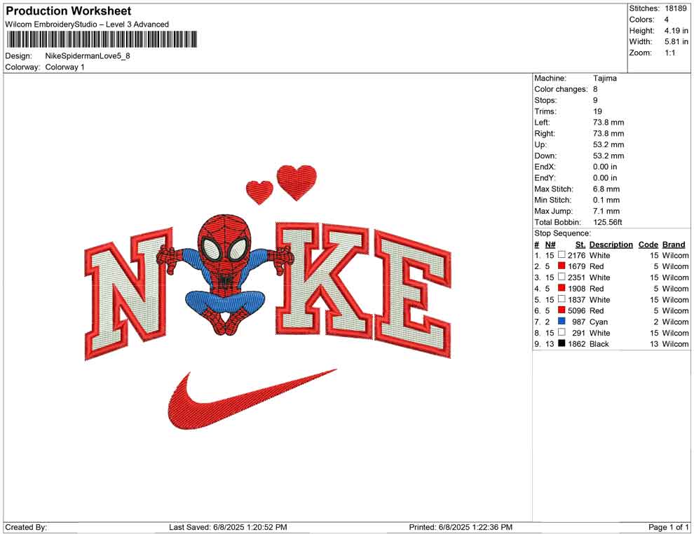 Nike Spiderman Love