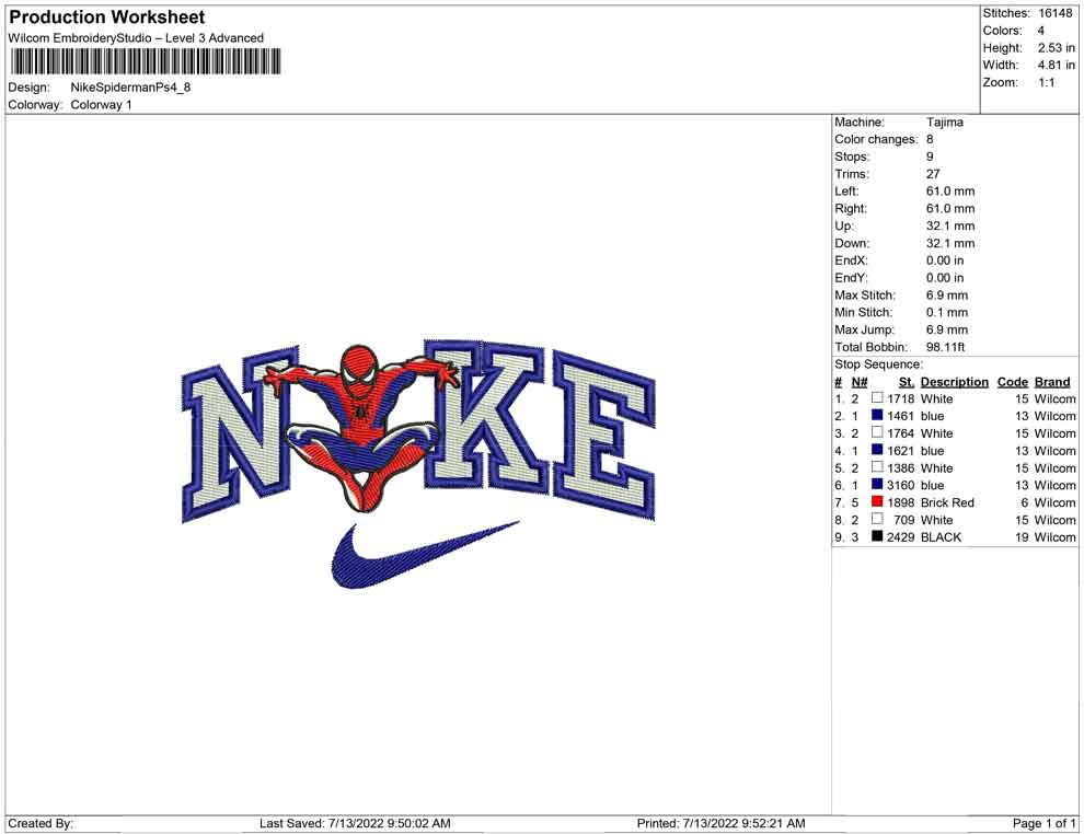 Nike Spiderman Ps