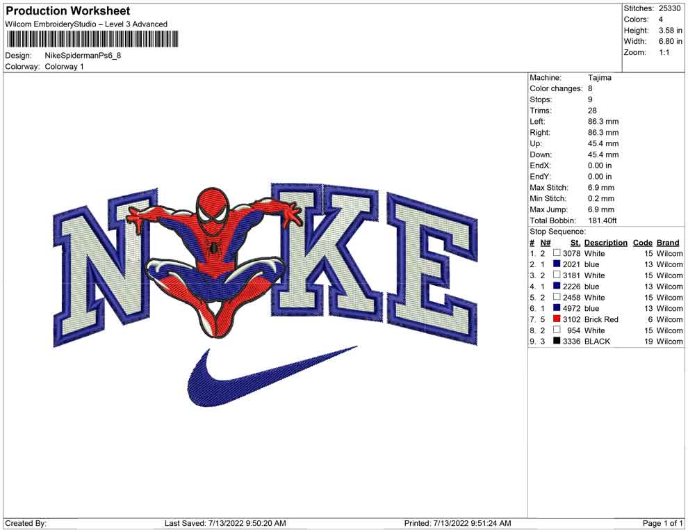 Nike Spiderman Ps
