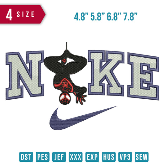 Nike Spiderman Upside Down