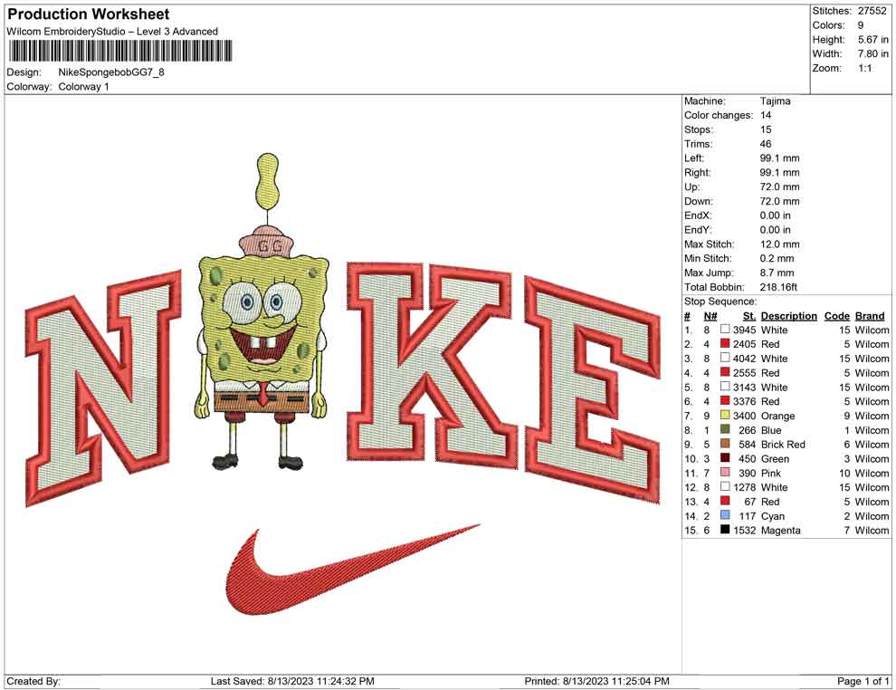 Nike Spongebob GG