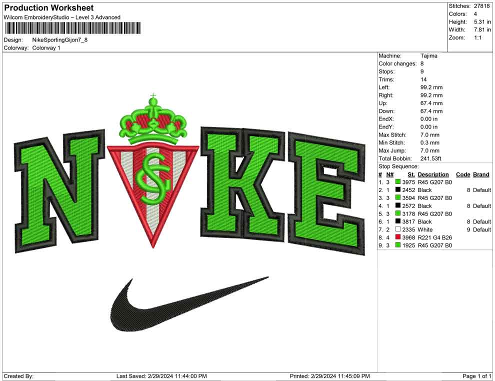 Nike Sporting Gijon