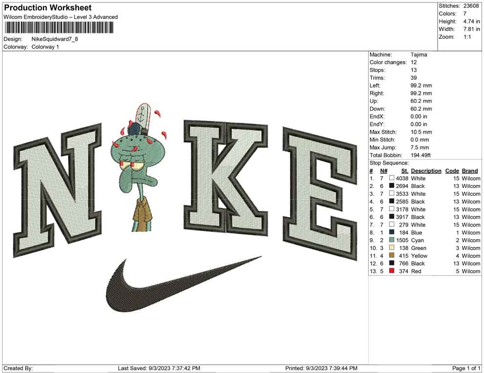 Nike Squidward