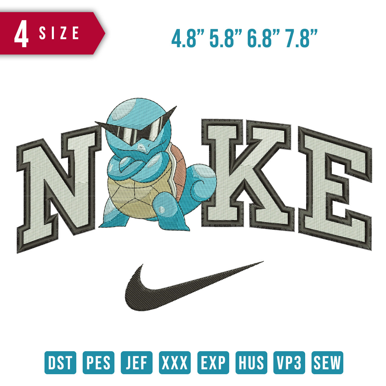 Nike Squirtle Eyeglasses