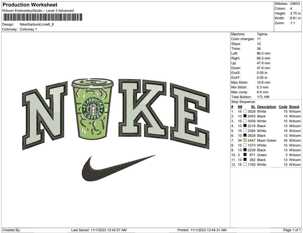 Nike starbuck lime