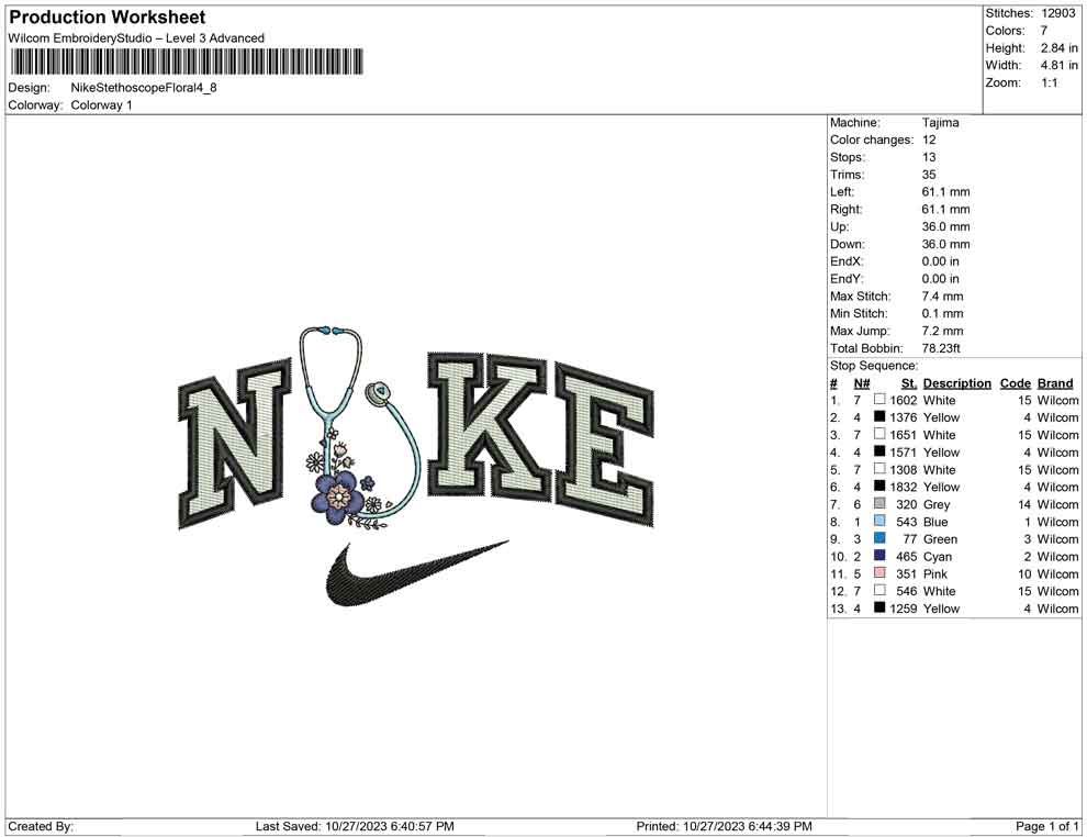 Nike Stethoscope