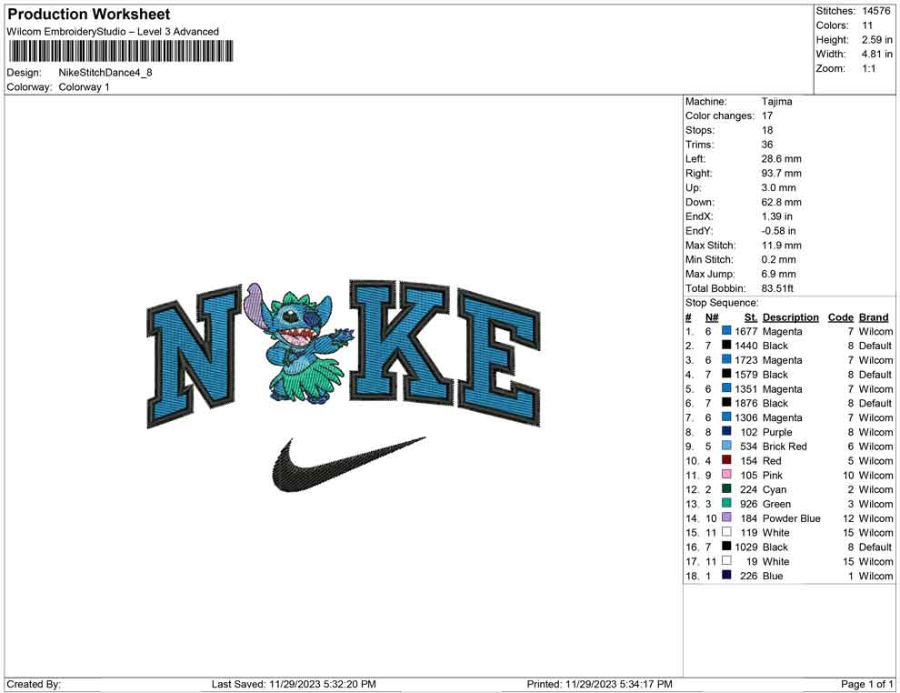 Nike Stitch Dance