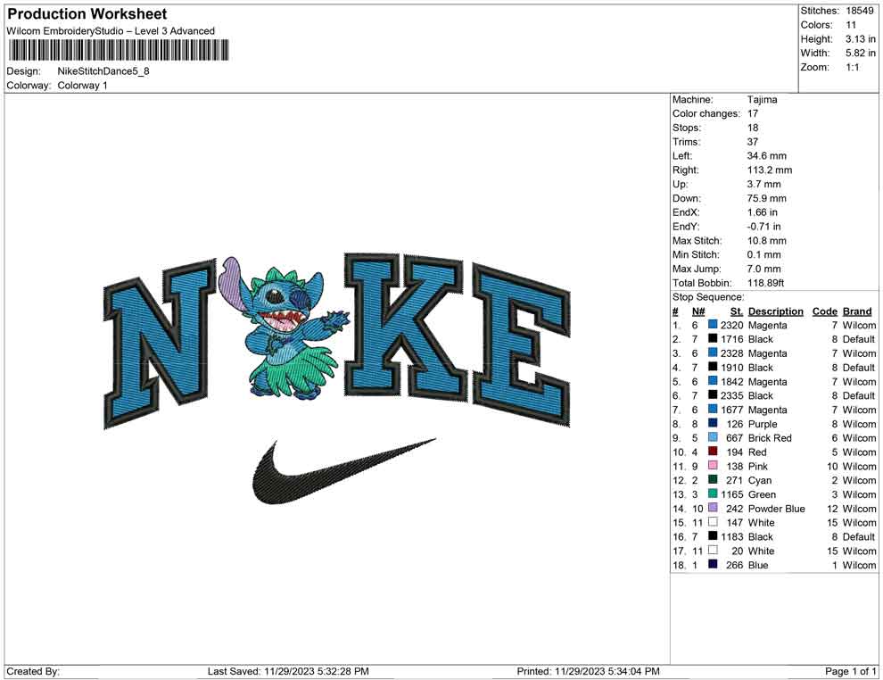 Nike Stitch Dance