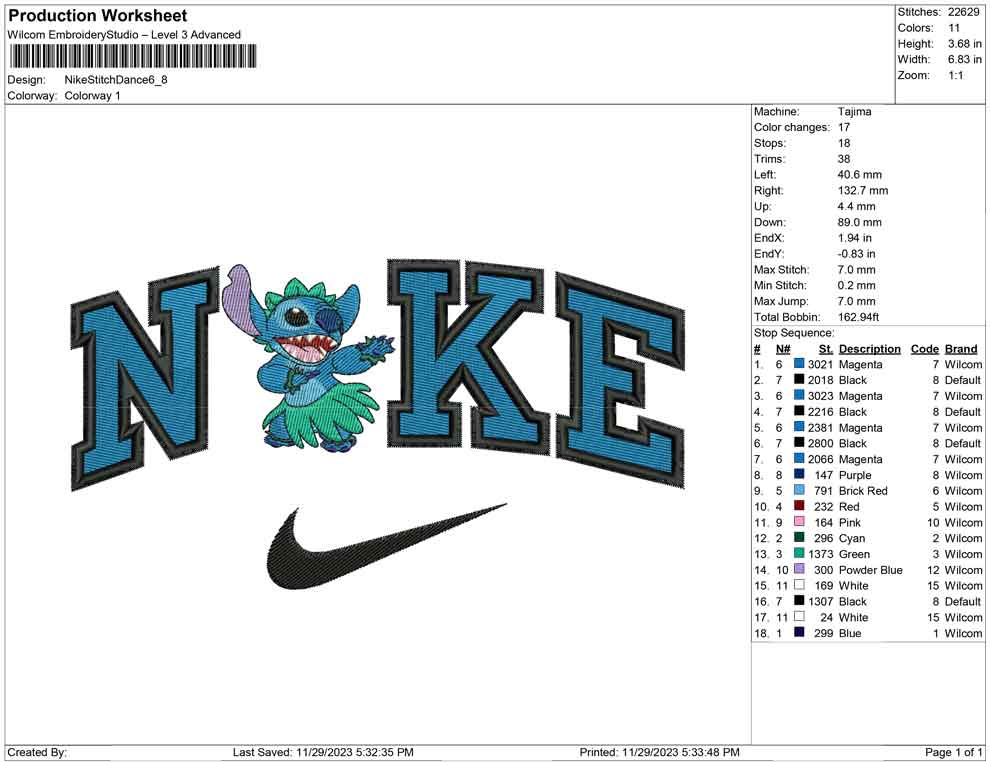 Nike Stitch Dance
