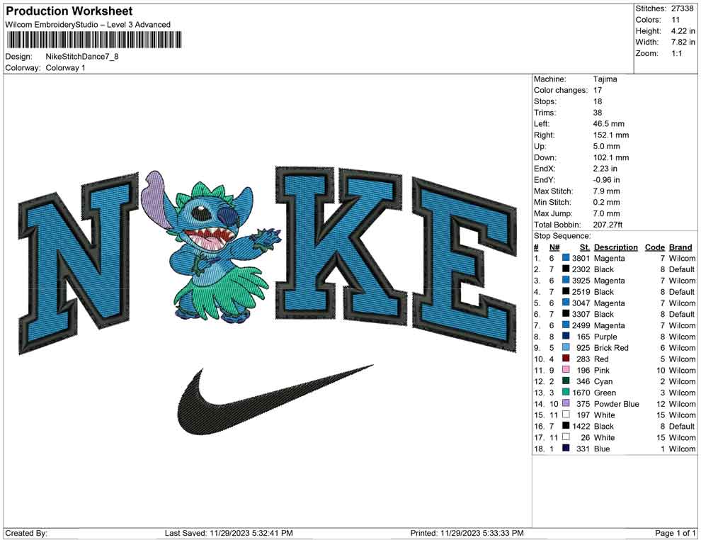 Nike Stitch Dance