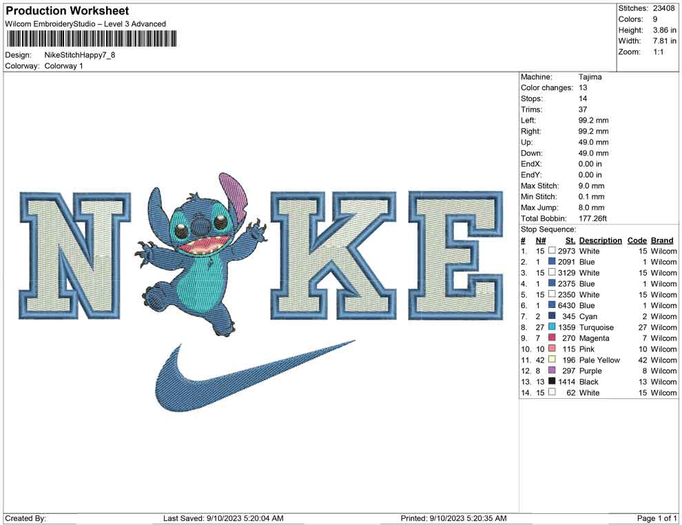 Nike Stitch Happy