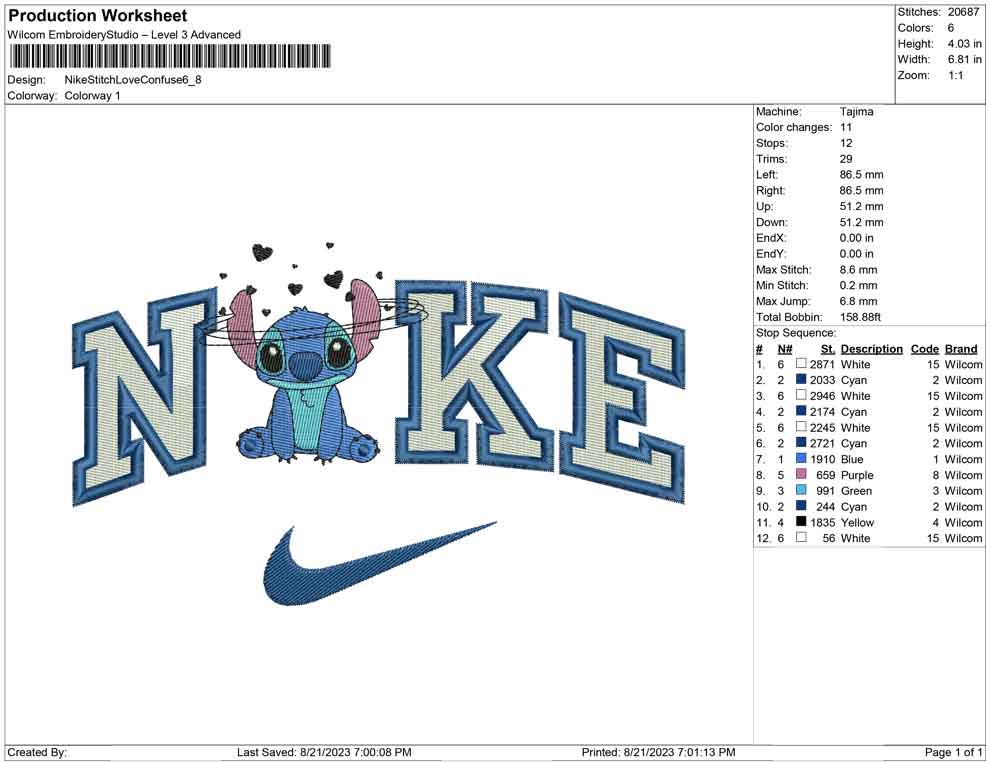 Nike Stitch Love Confuse