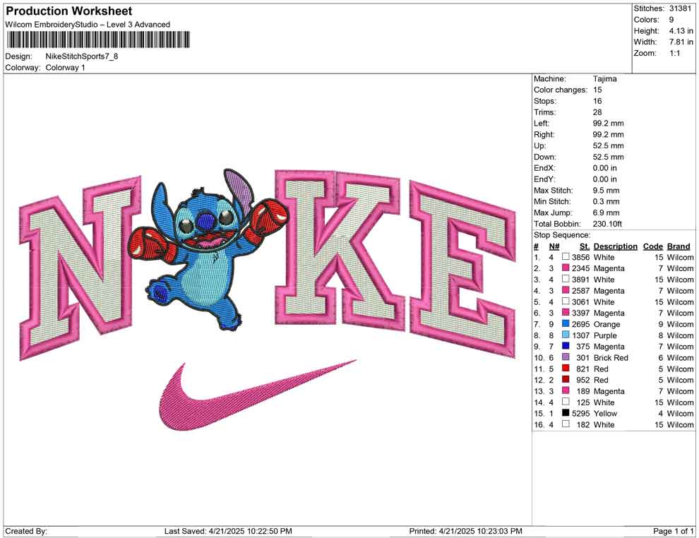 Nike Stitch Sports