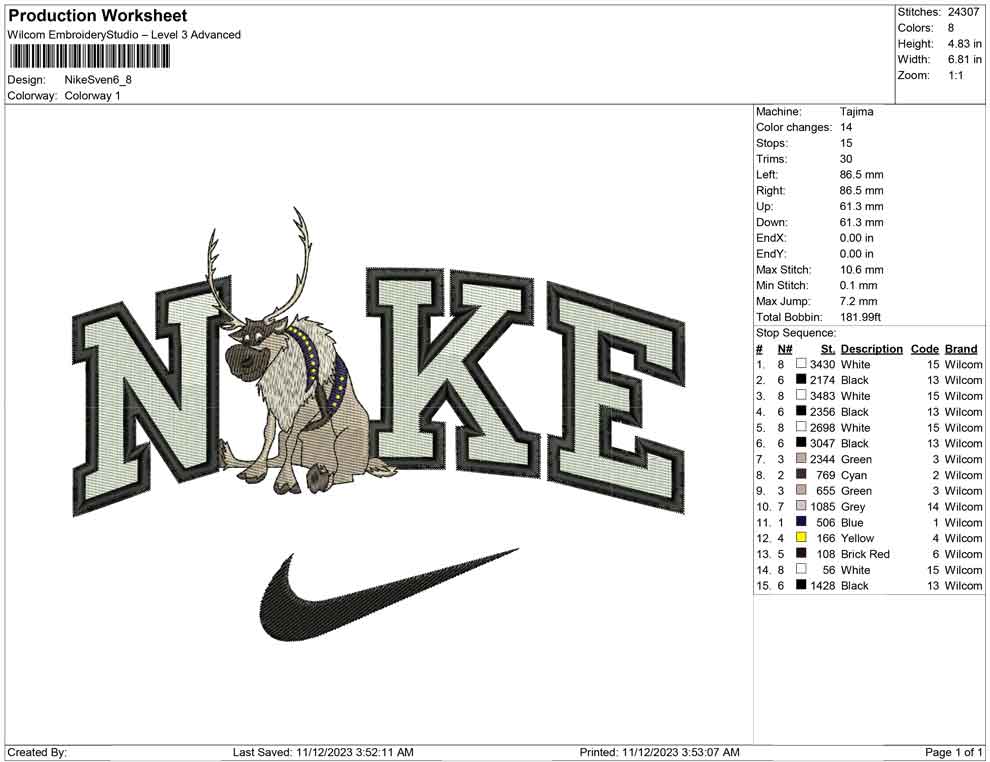Nike Sven